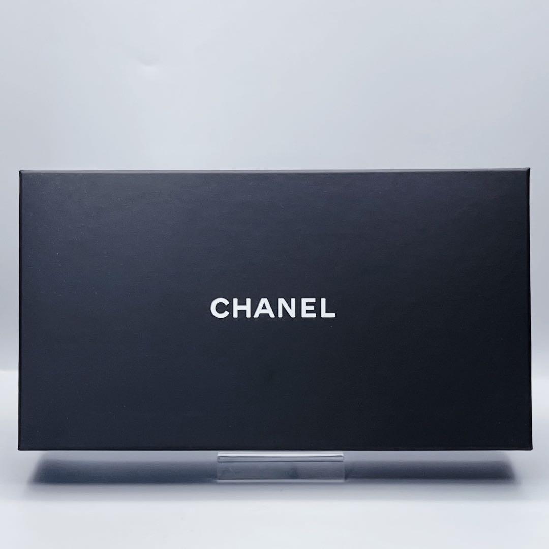 【新品未使用✨】CHANELマトラッセラムスキンラウンドジップ正規品保証Z436