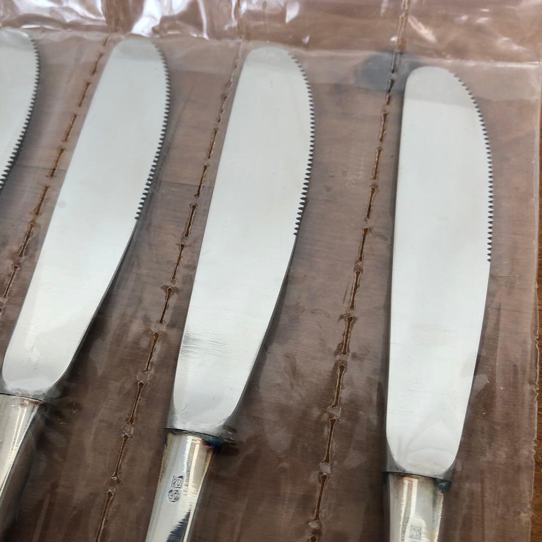 未使用　berndorf ナイフ6本セット　ベルンドルフ　シルバープレート