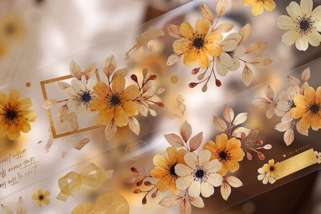 小白家文創《夏日序曲》海外マスキングテープ　マステ 【2519】
