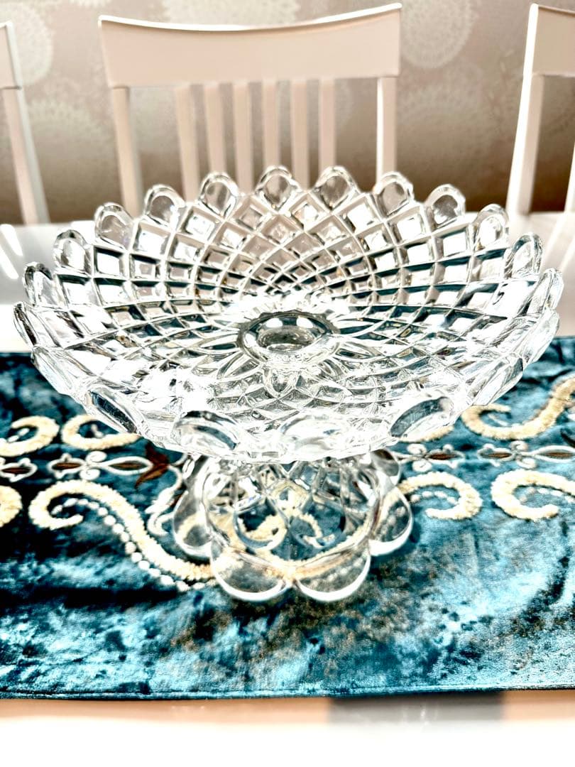Old Baccarat オールドバカラ DEPOSE ディアマンカレコンポート