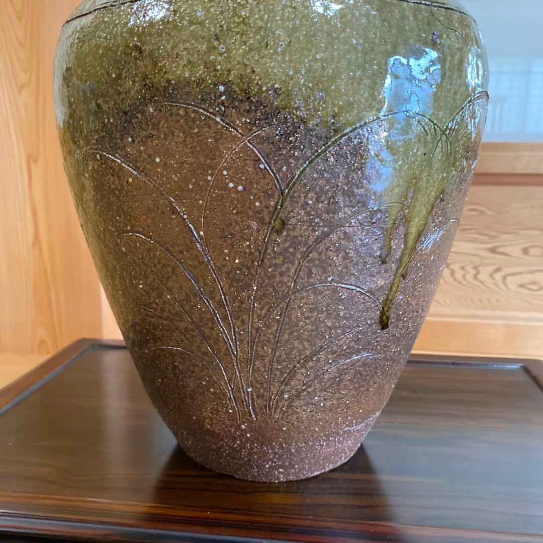 備前 壺 花器 花入 アンティーク 骨董品