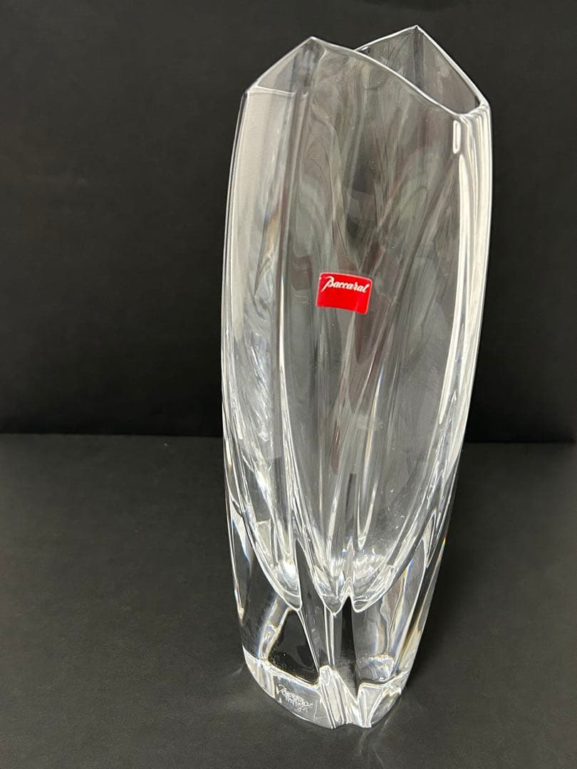 Baccarat クリスタル花瓶 箱付き