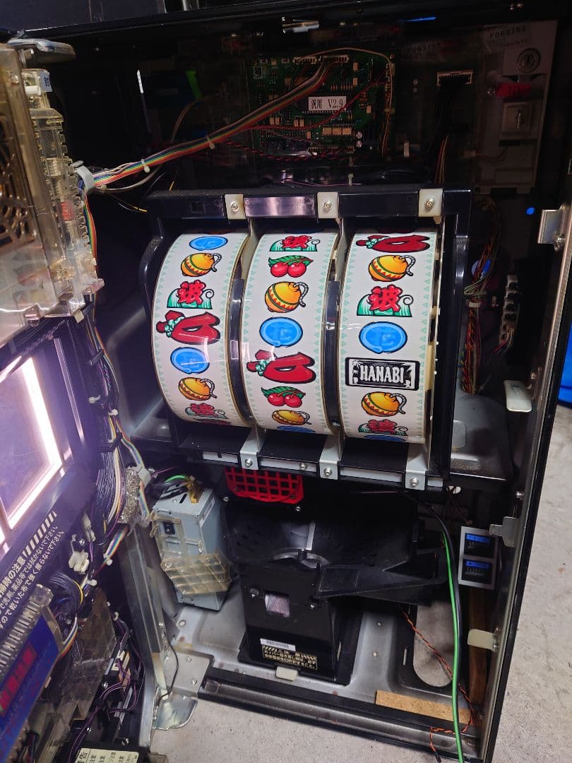 パチスロ　実機　緑ドン　ジャンク