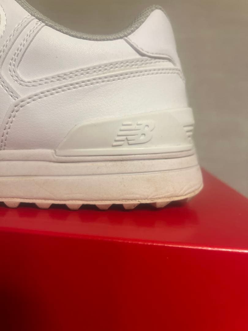 New Balance 574 ホワイト ゴルフシューズ