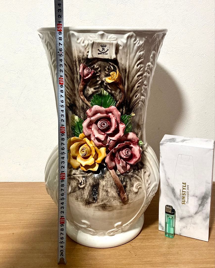 カポディモンテCapodimonte 傘立て 花瓶 ヴィンテージ 大サイズ