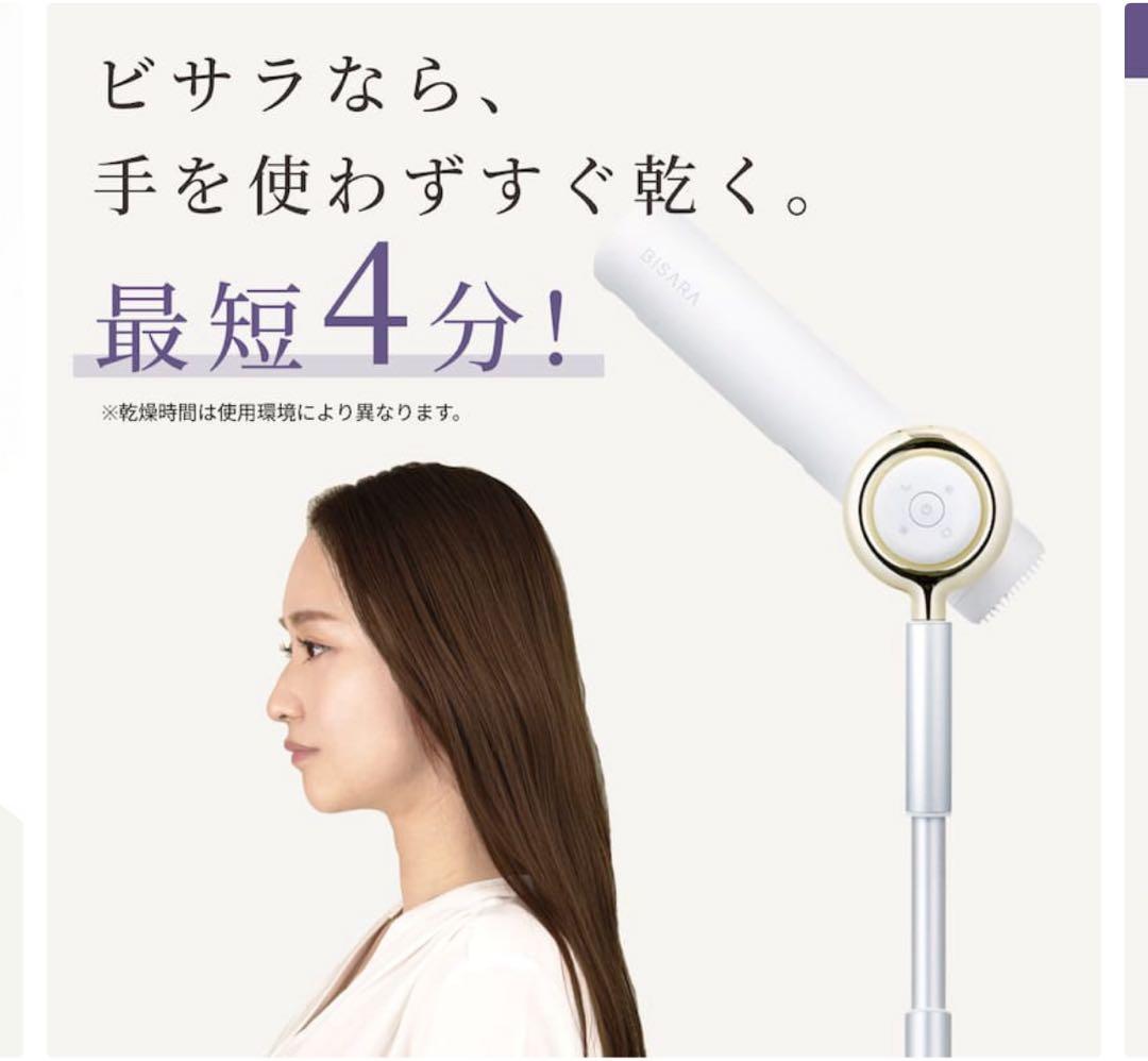 BISARA ハンズフリー　スタンドドライヤー BSR002 グレー　2024