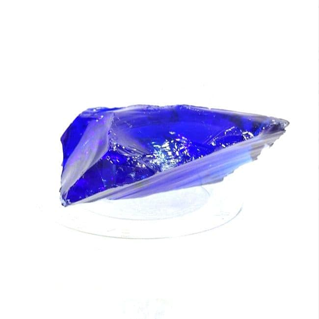 ☆気品ある輝き☆アンダラクリスタル ロイヤルブルー☆天然ガラス