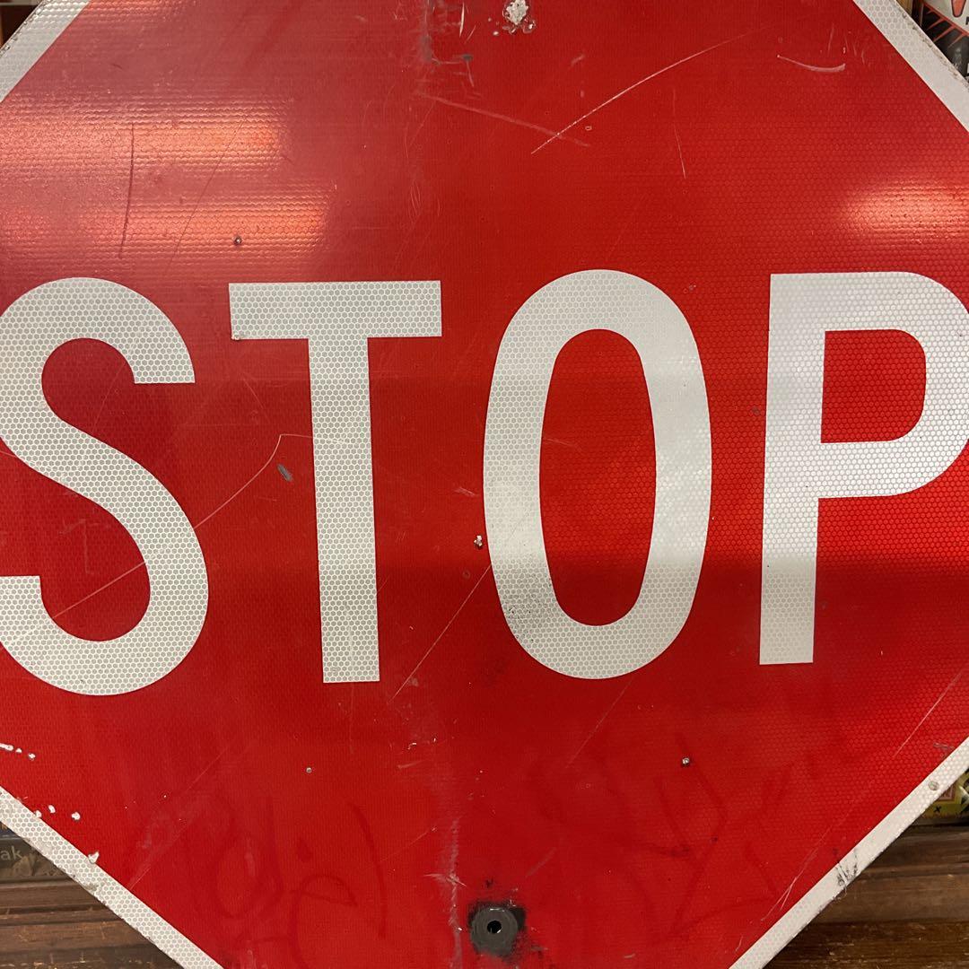 USA STOP看板