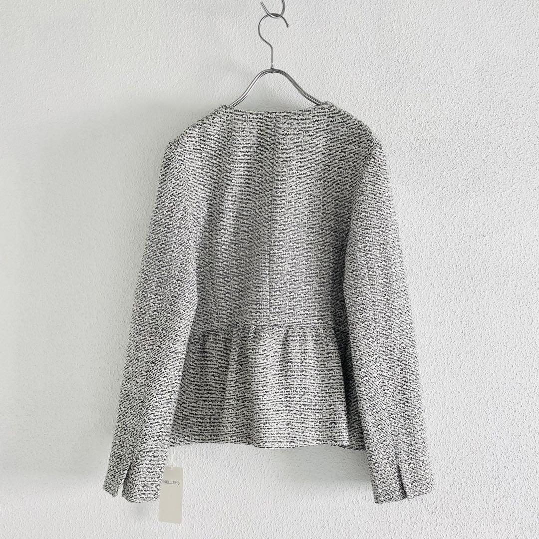 NOLLEY'S ツイードノーカラージャケット 25SS 日本製 オケージョン