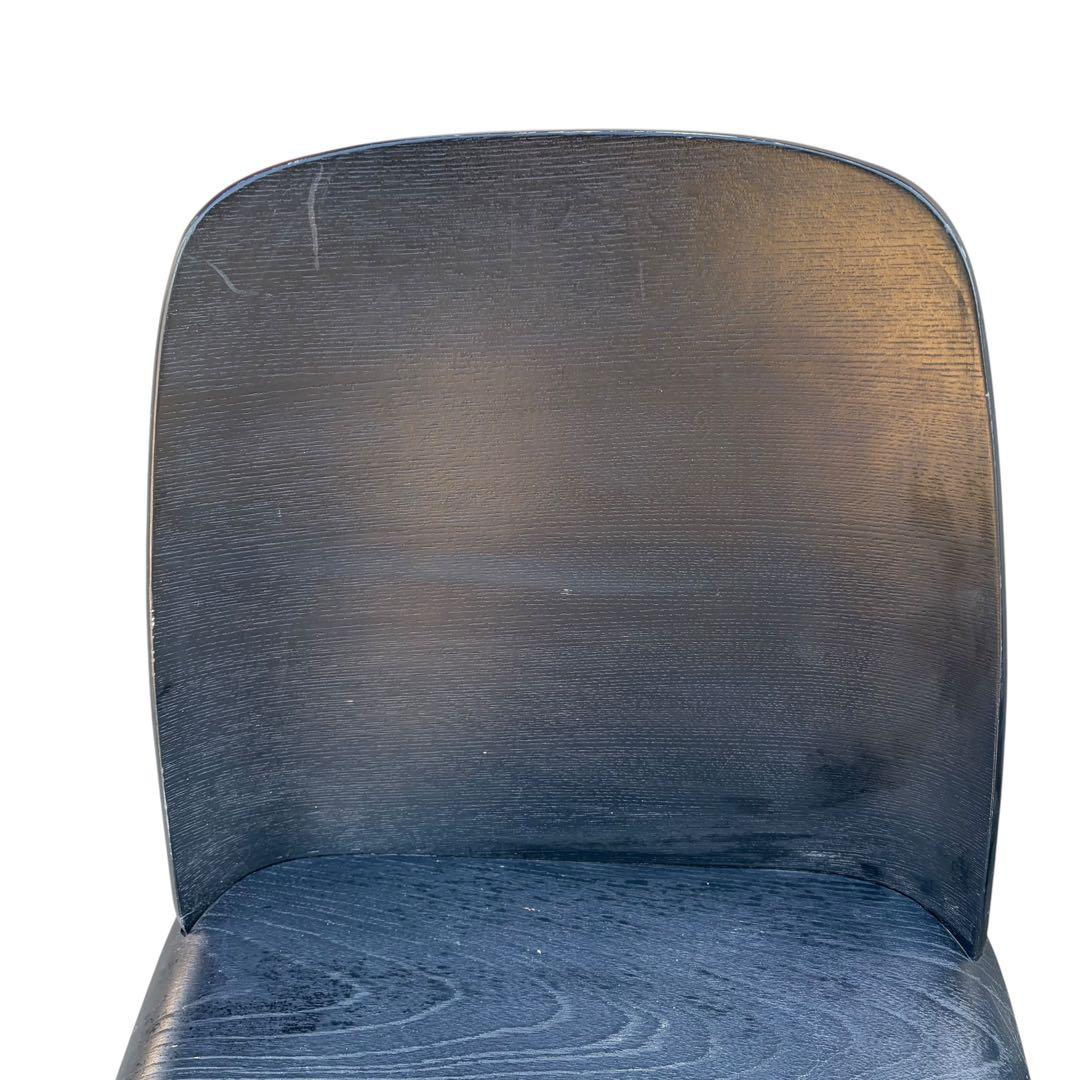 美品　muuto ムート Nerd Chair ナードチェア オーク 一脚 黒②