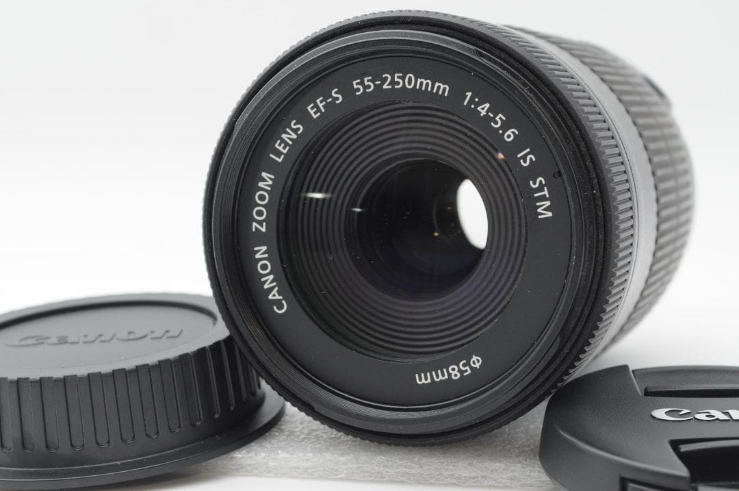 ☆新品級②☆ Canon EF-S 55-250mm f4-5.6 IS STM