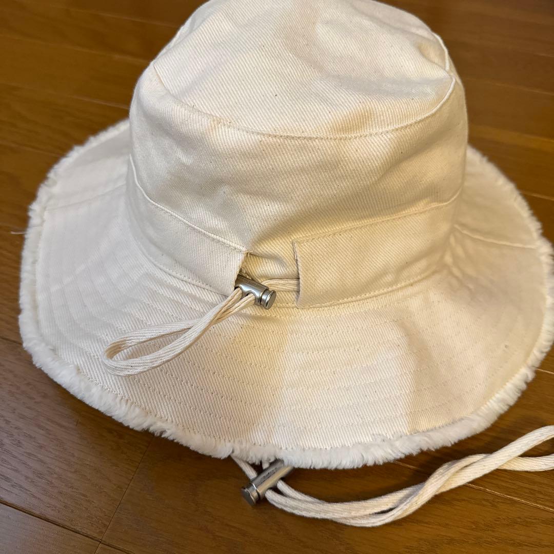 JACQUEMUS ハット　ホワイト　size:58