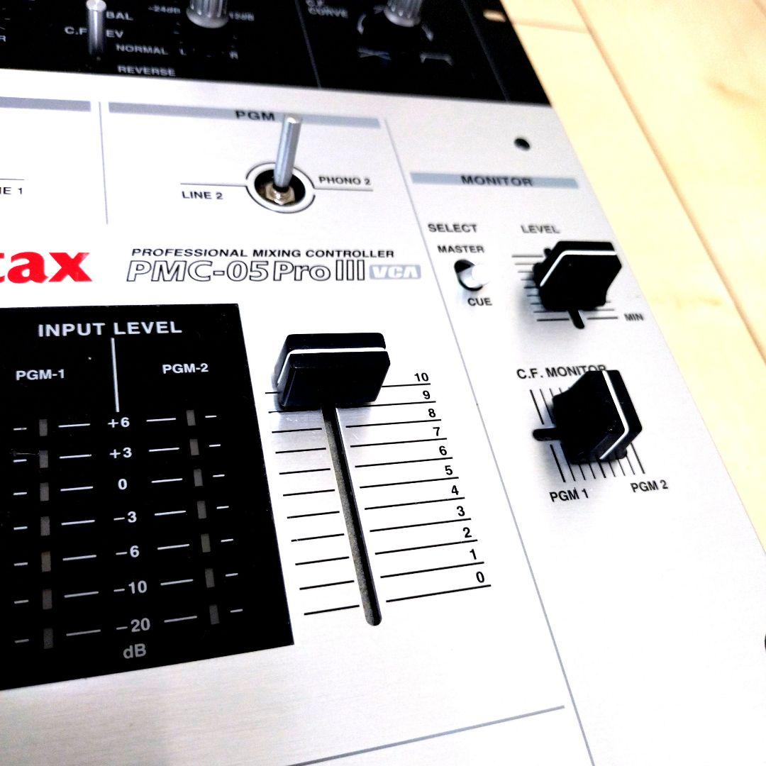 極美品 Vestax PMC-05PRO3 VCA DJミキサー