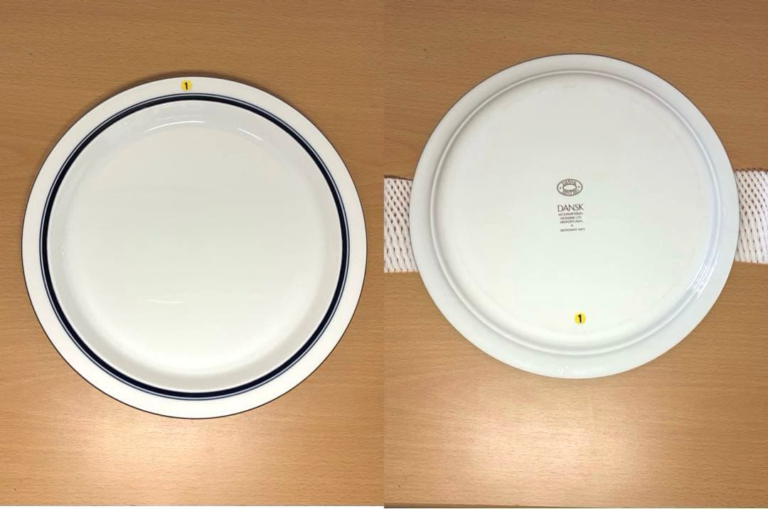 【美品】DANSK ダンスクBistro ディナープレート26.5㎝ 5枚セット