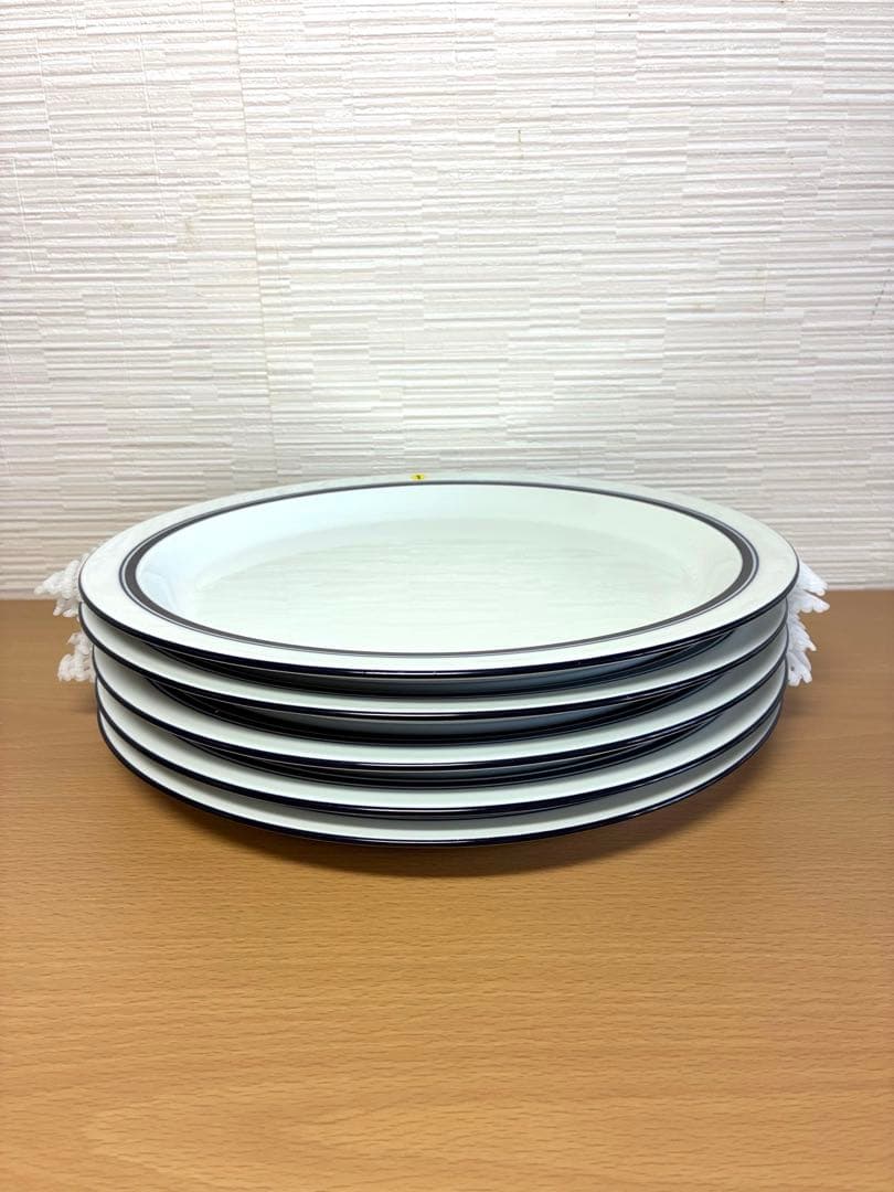 【美品】DANSK ダンスクBistro ディナープレート26.5㎝ 5枚セット
