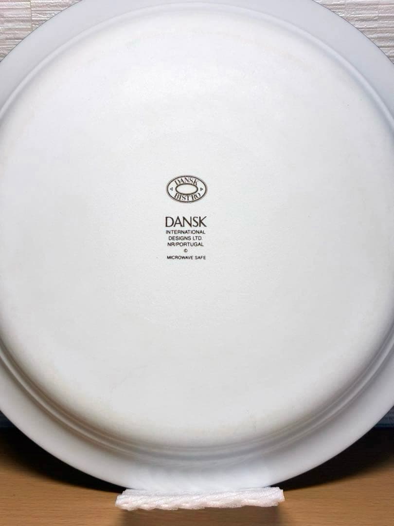【美品】DANSK ダンスクBistro ディナープレート26.5㎝ 5枚セット