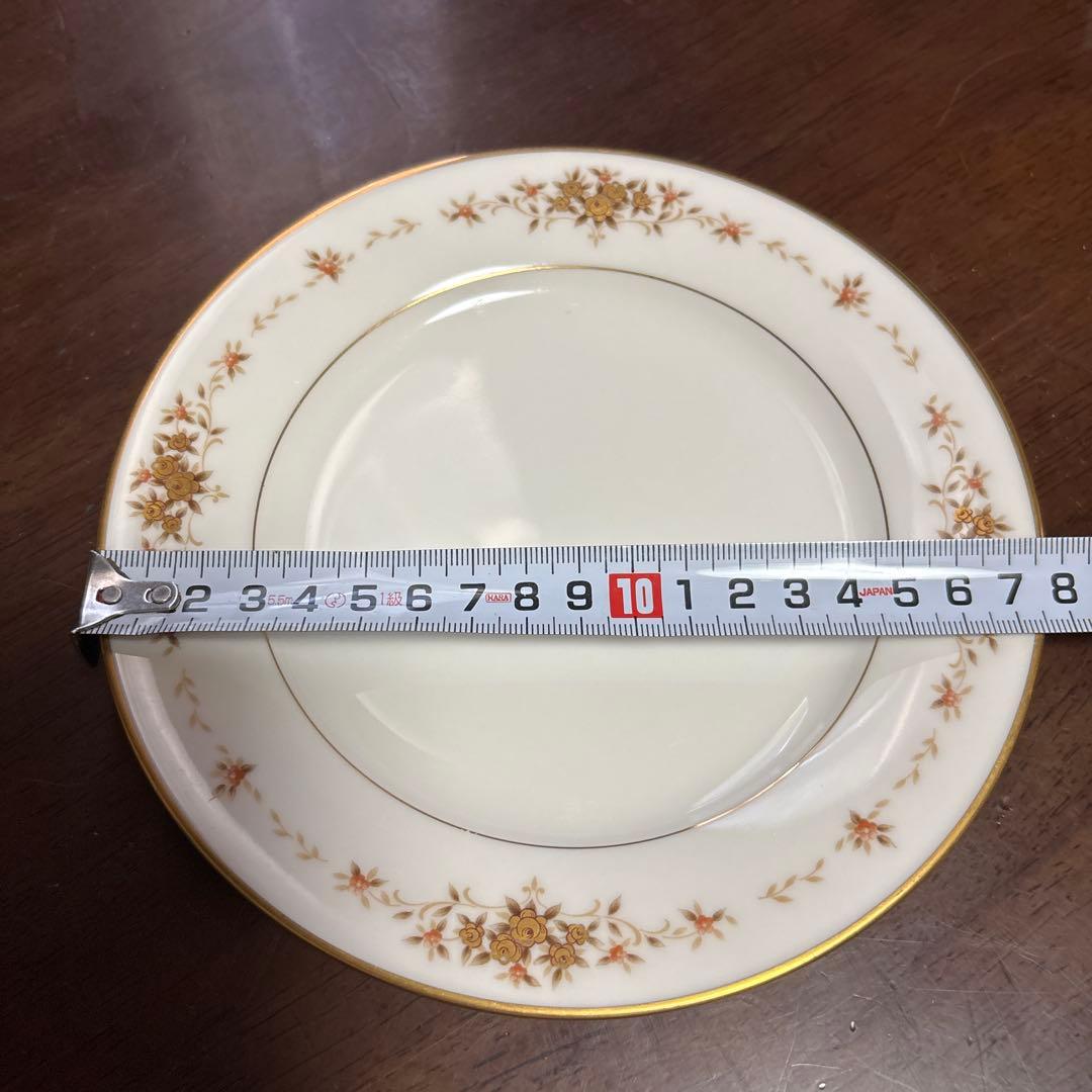 ノリタケ NORITAKE Ivory China 皿 ティーカップ セット