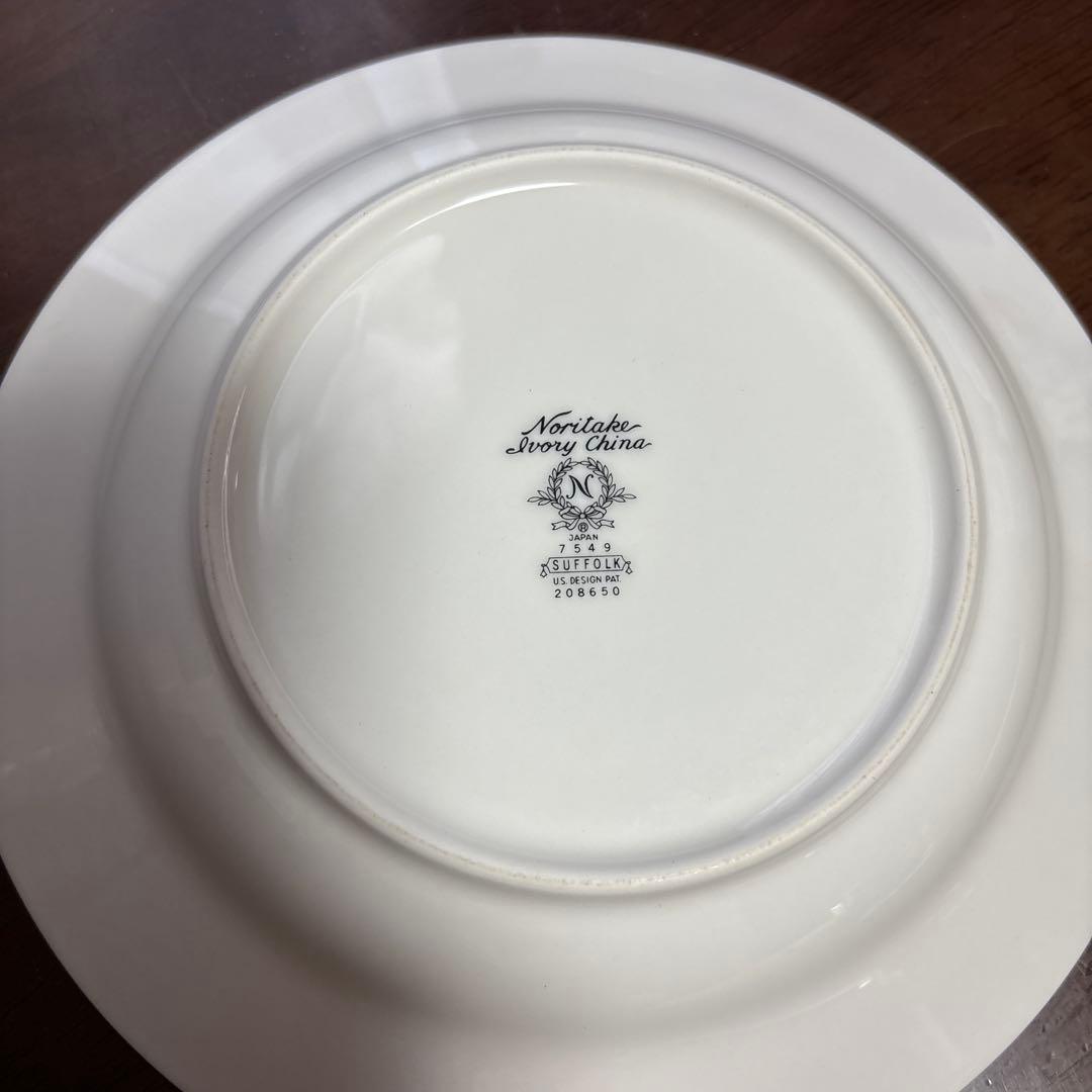 ノリタケ NORITAKE Ivory China 皿 ティーカップ セット
