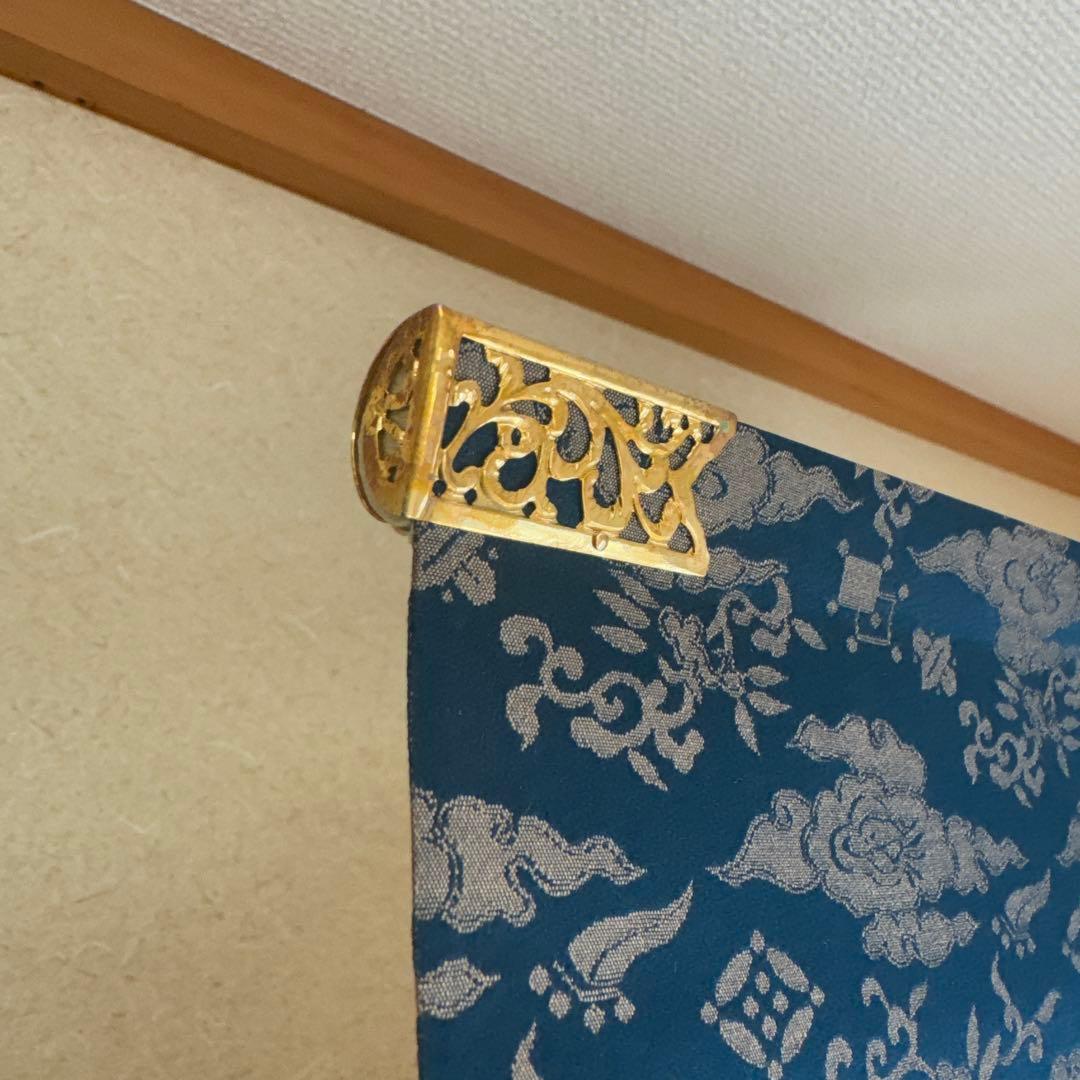 【極美品】 四国八十八ヶ所 霊場 巡拝 御寶印譜 掛け軸 御朱印
