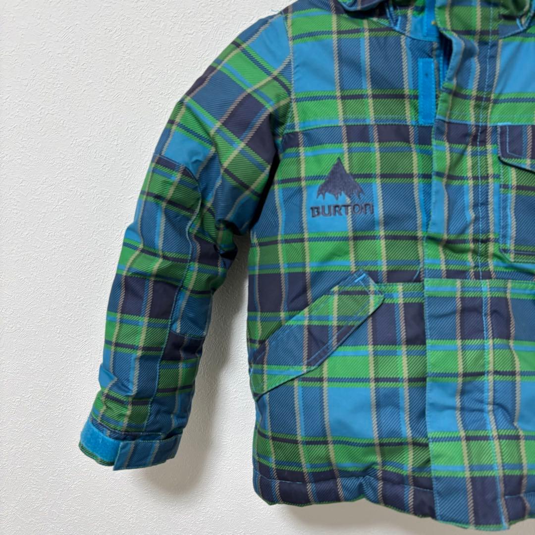 Burton スキーウェア　上下セット　キッズ　4T グリーン　ブルー　スノボ