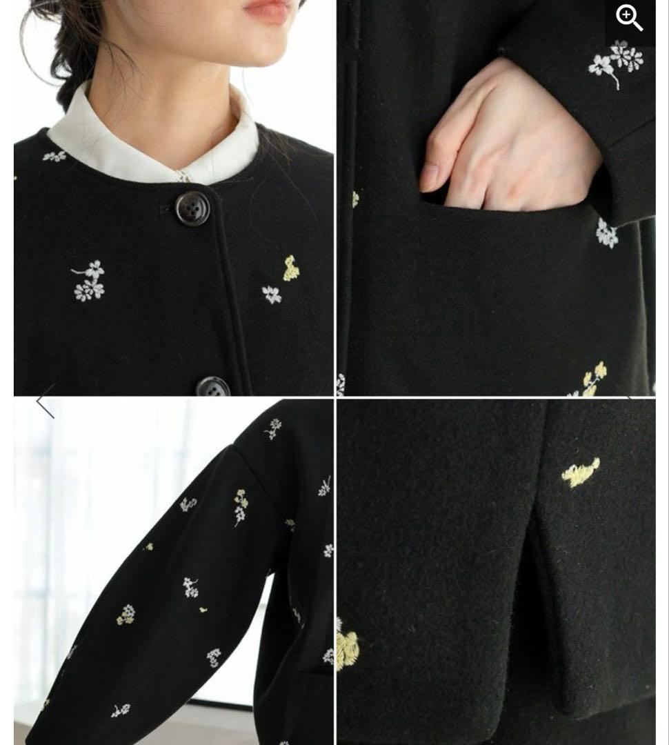 【美品】donoban フローレットジャケット