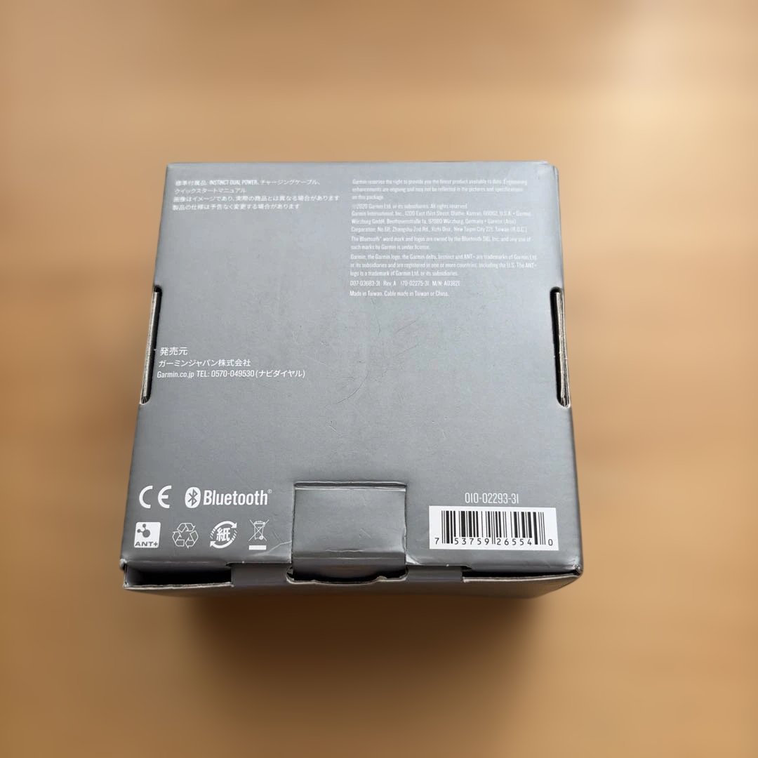 【動作確認済み】GARMIN Instinct Dual Power