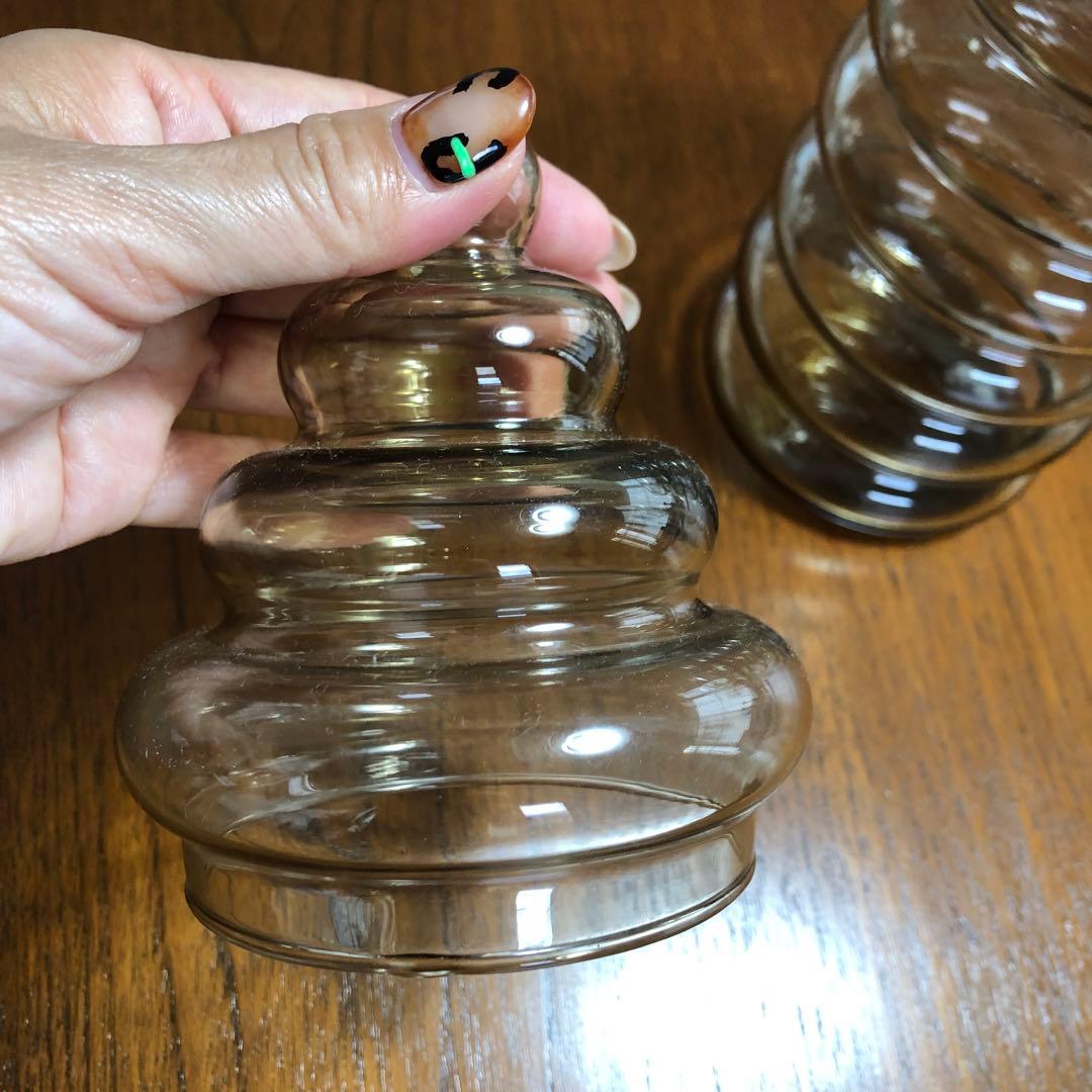 ホルムガード　holmegaard ヴィンテージ花瓶　小物入れ　フラワーベース