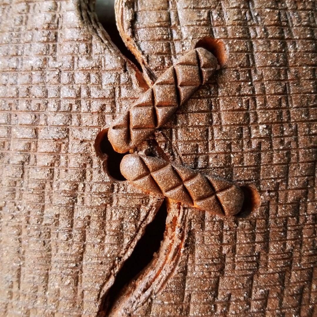 信楽焼傘立て  壷型前割 高さ４５cm