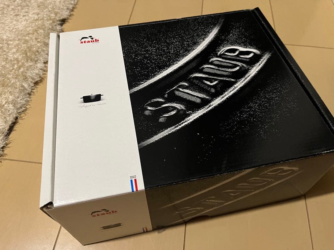 【未使用】STAUB ココット ラウンド チェリー 20cm