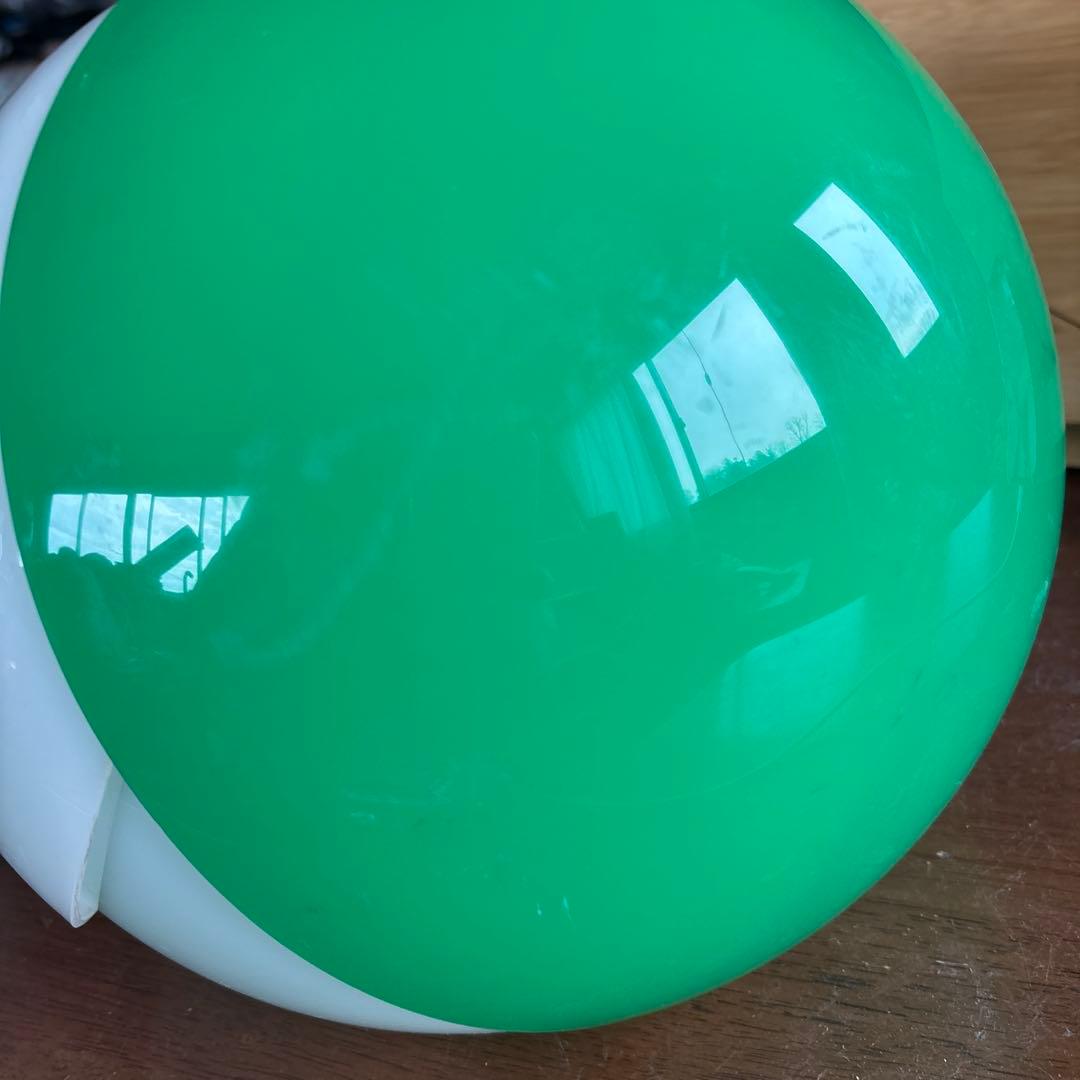 【希少】ナショナル 昭和レトロ ペンダントライト グリーン スペースエイジ当時物