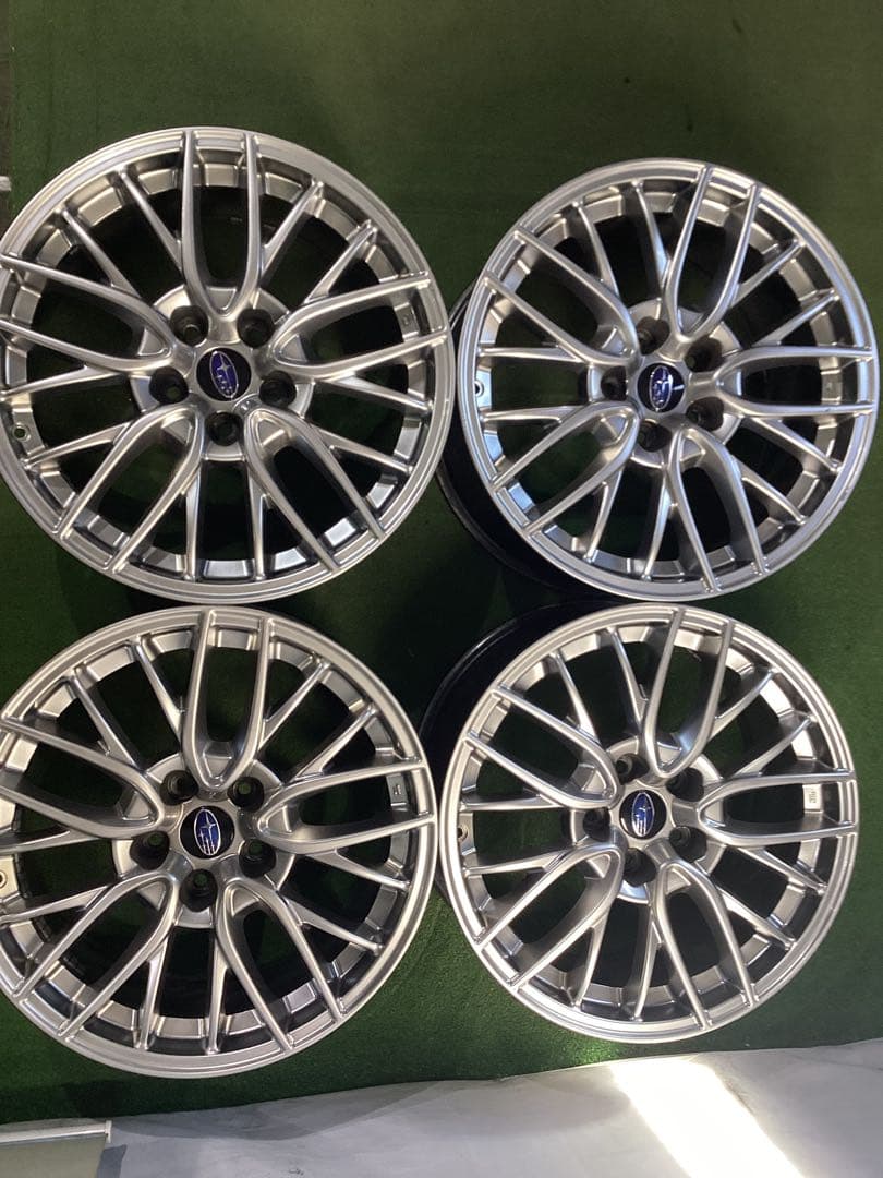 Y328[送料無料]スバル　サイズ　18x8.5J ＋55
