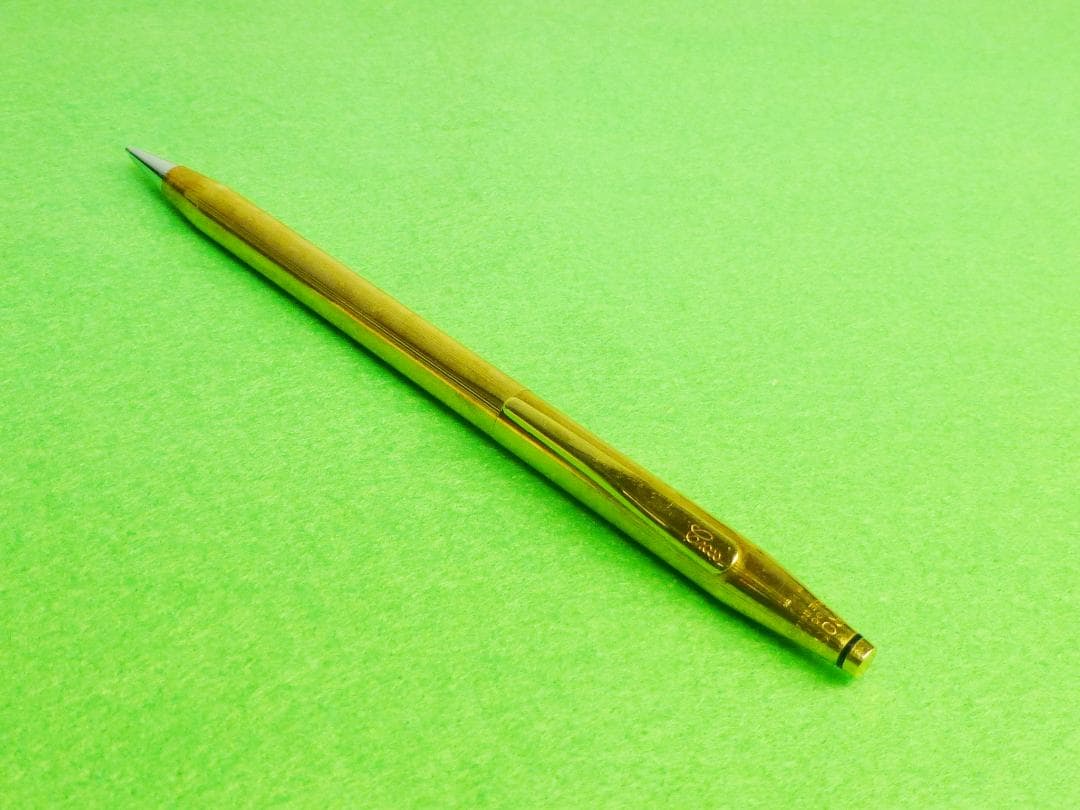 レア美品　ＣＲＯＳＳクラッシックセンチュリー１８ＫＴのシャンプーペンシル
