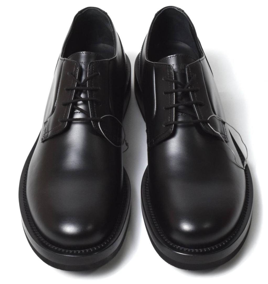未使用15.6万 VALENTINO ヒールスタッズ ダービーシューズ 42