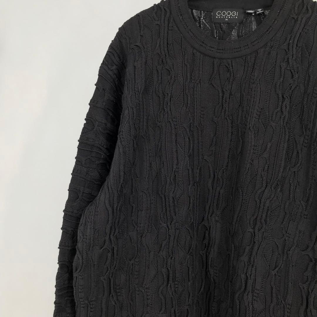 COOGI ニット 3XL ブラック 3D