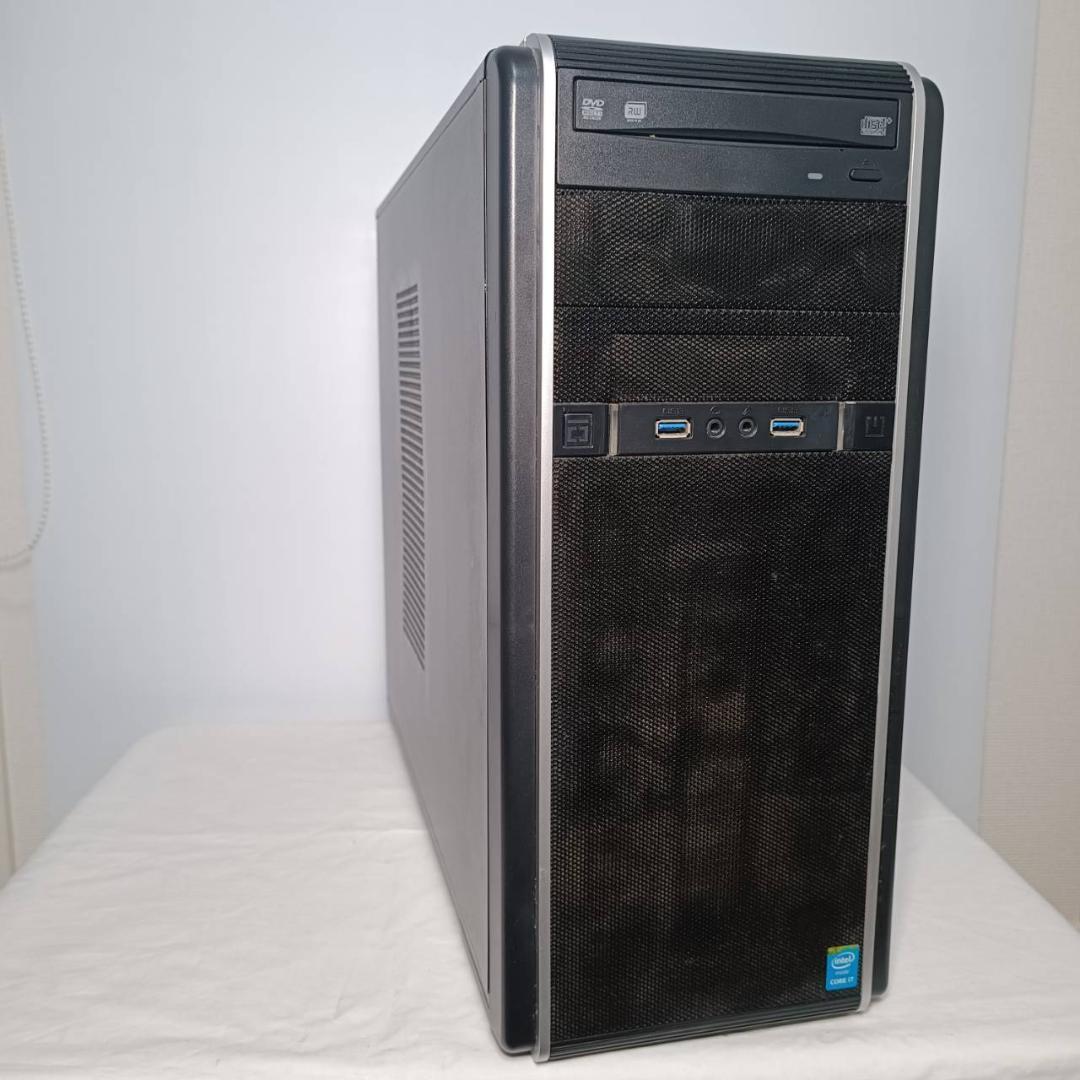 【激安ゲーミングPCフルセット】快適動作！MS Office搭載 G-GEAR