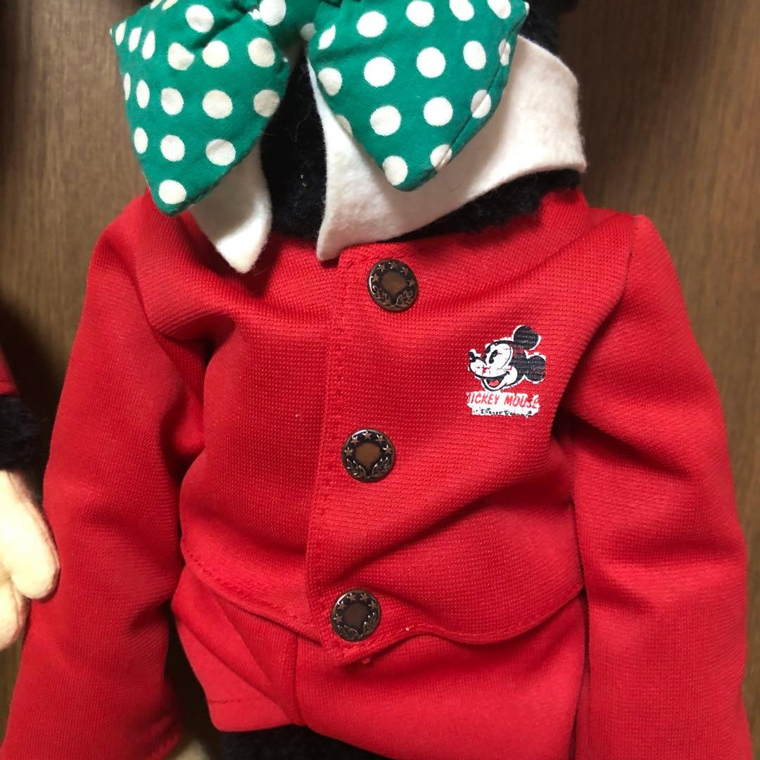 昭和レトロ　ヴィンテージ ミッキーマウス　サンアンドスター製　ぬいぐるみ　2こ