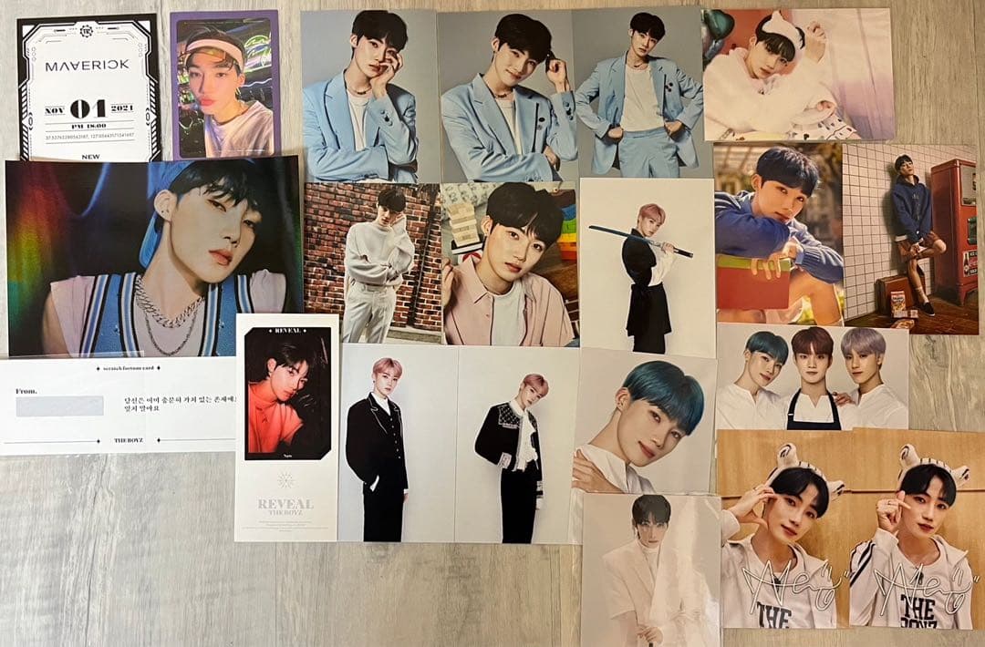 theboyz ニュー トレカ フォト セット