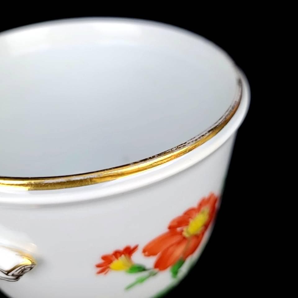 ☆良品☆マイセン　ベーシックフラワー　一つ花　キャッシュポット　植木鉢