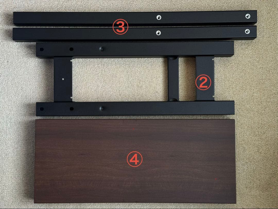 WALL TV STAND V3 LOW TYPE HDDホルダー付き