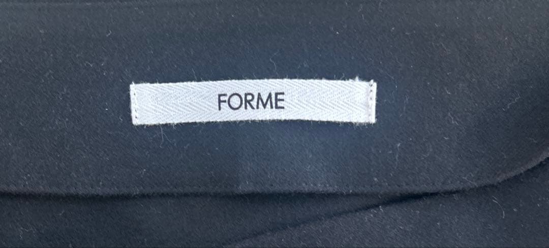 FORME WOOL-LIKE PULLOVER ブラック