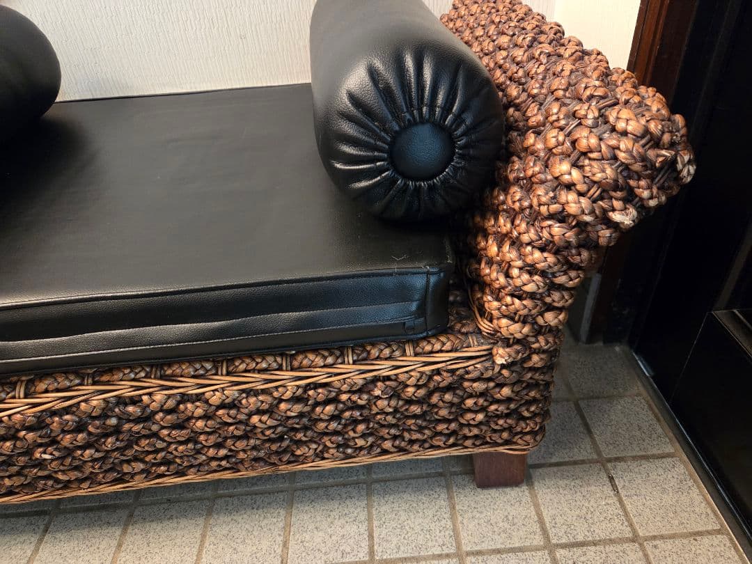 1人掛けソファ アジアン家具 ウォーターヒヤシンス バリ リゾート