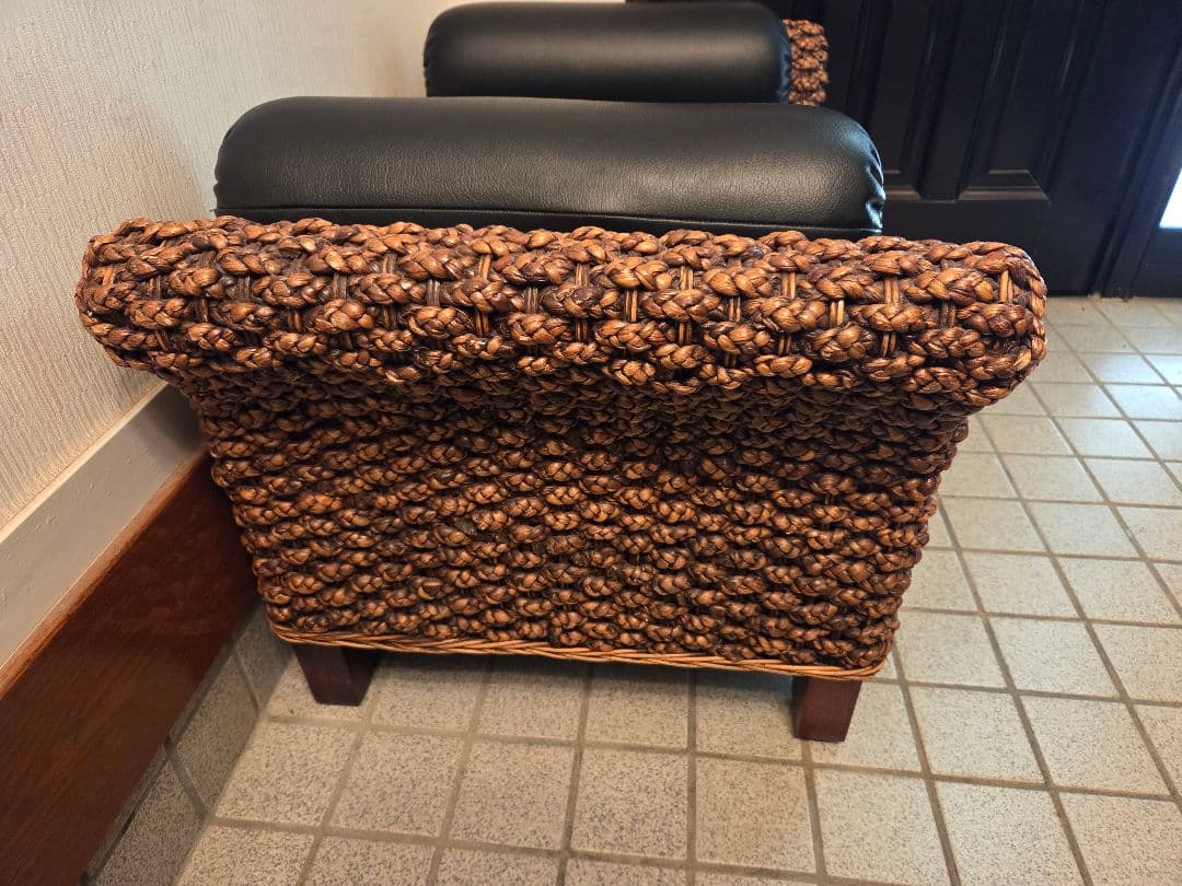 1人掛けソファ アジアン家具 ウォーターヒヤシンス バリ リゾート