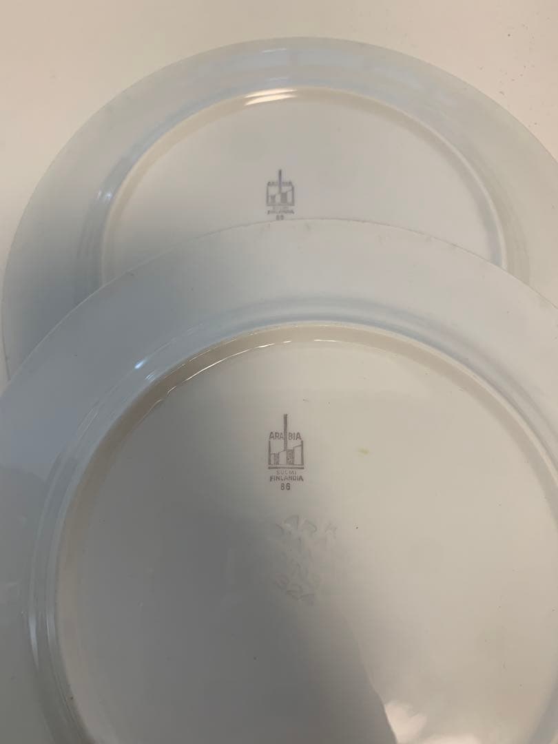 ARABIA DIAMANT 324 皿 2枚セット 1955年製