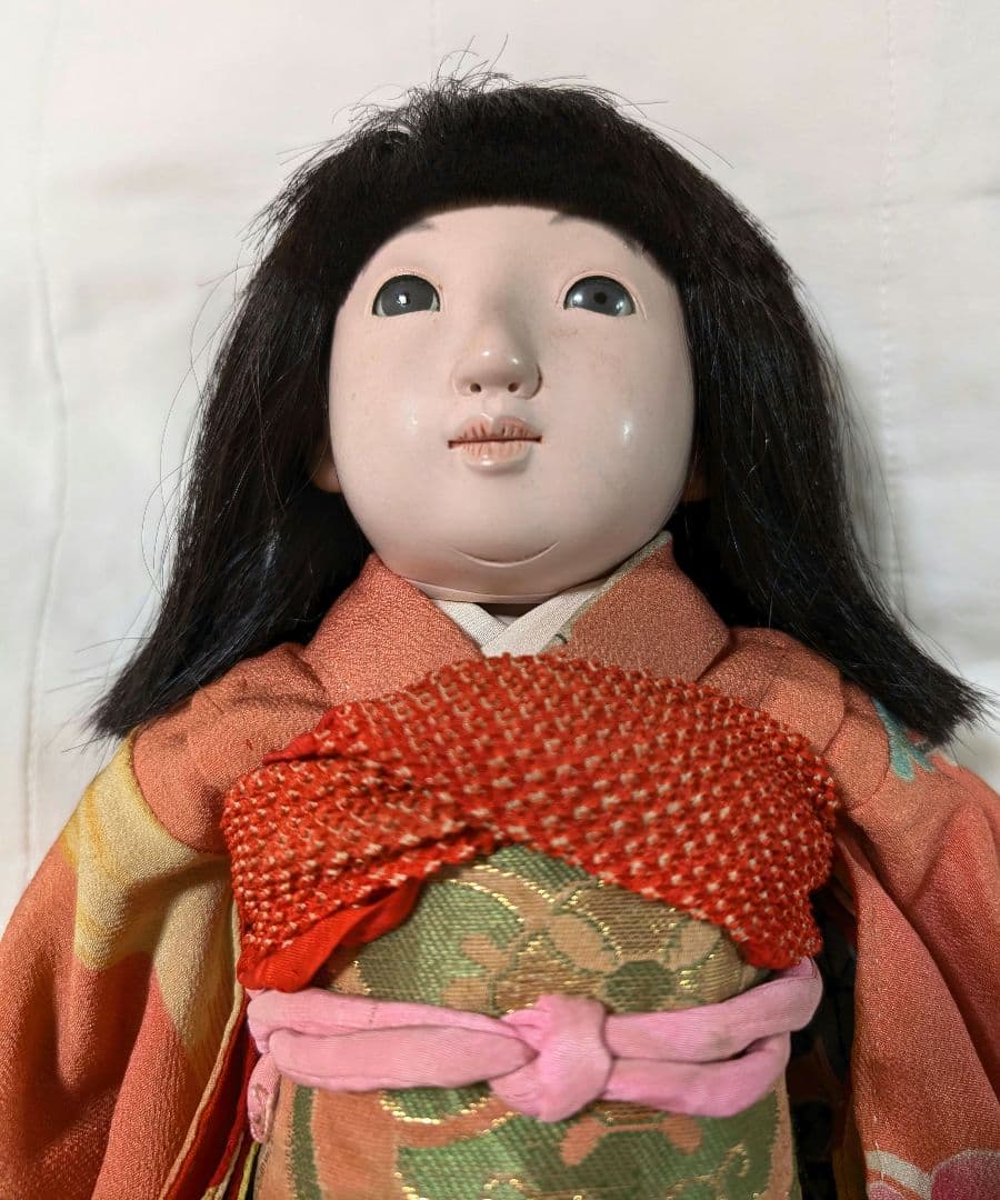 市松人形　小柄な優しいお顔の可愛いお嬢様　身長36.5cm