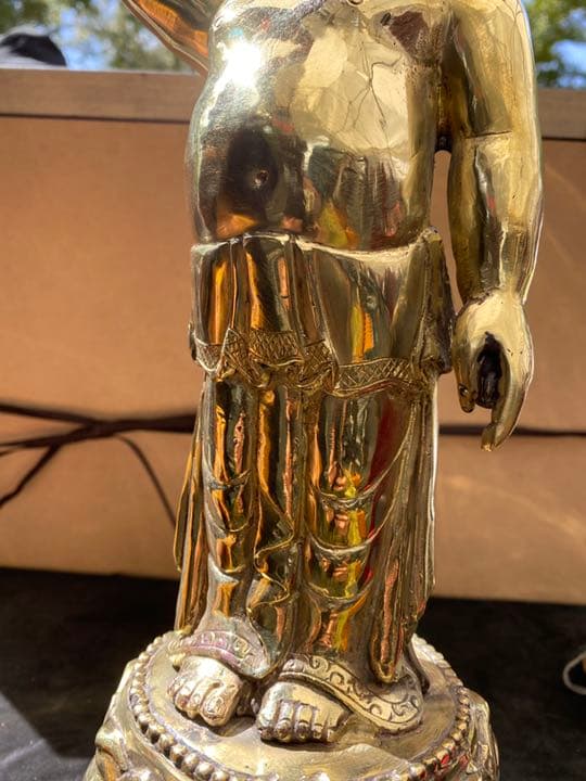 誕生釈迦仏立像　天上天下唯我独尊