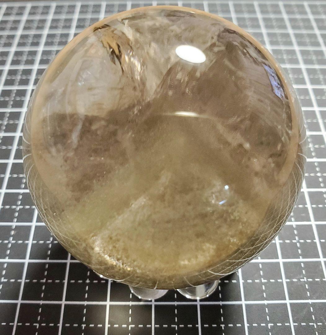 グリーンファントム 水晶丸玉