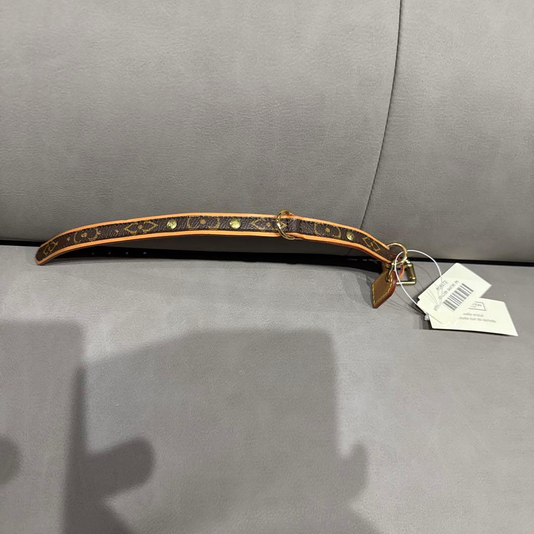 LouisVuitton CollierBaxter PM 首輪小型犬、猫未使用