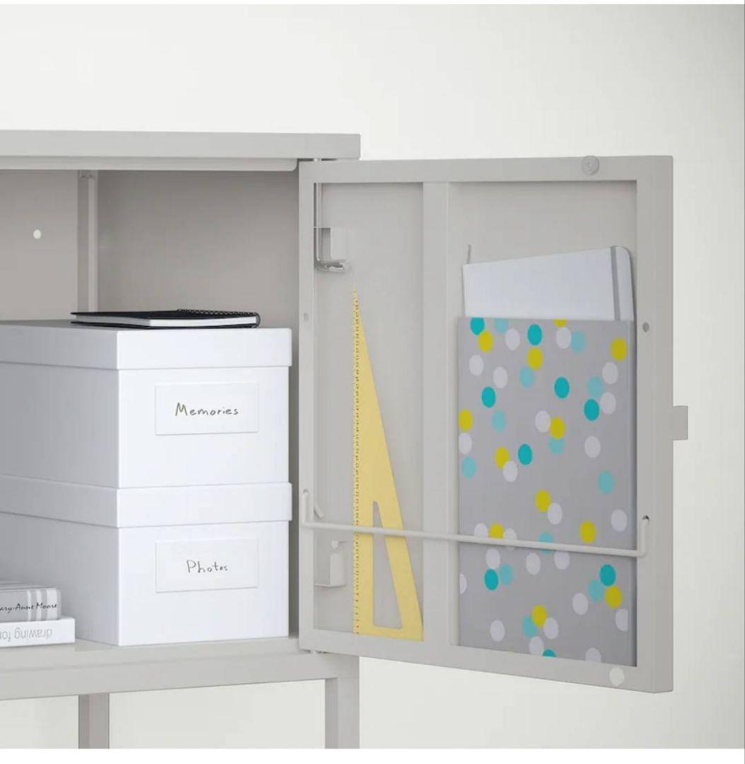 ★IKEA　イケア　LIXHULT　リックスフルトキャビネット　2台セット