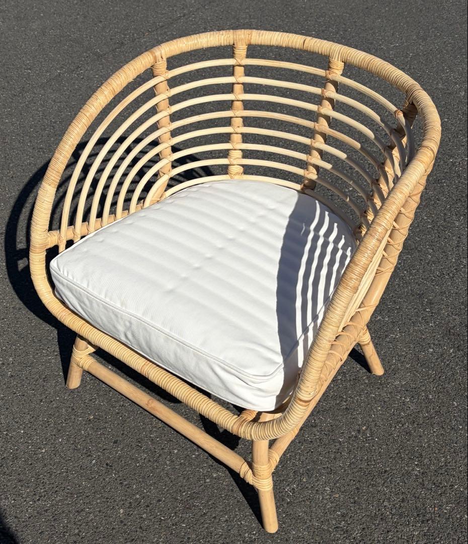 IKEA BUSKBO パーソナルチェア+クッション 引き取りok