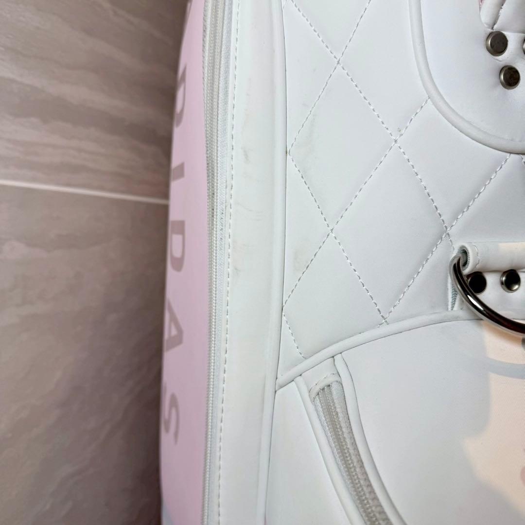 ADIDAS スリーストライプ　キャディバッグ